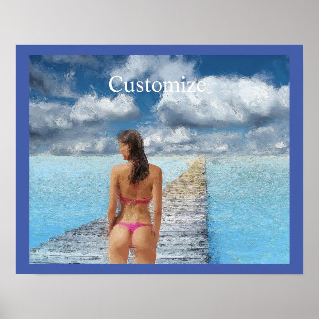 Affiche Fille Bikini Thunder_Cove (Devant)