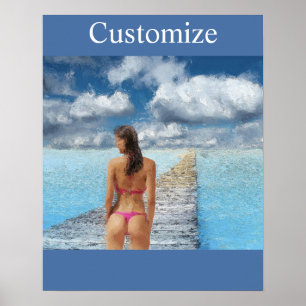 Affiche Fille Bikini Thunder_Cove