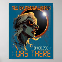 Fille blonde éclipse solaire totale 2024 Nouveau-B