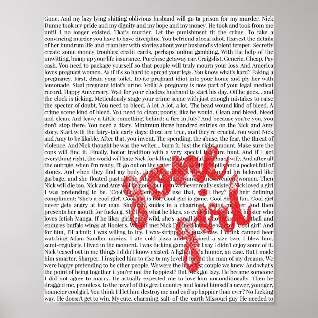 Affiche Fille cool (Devant)