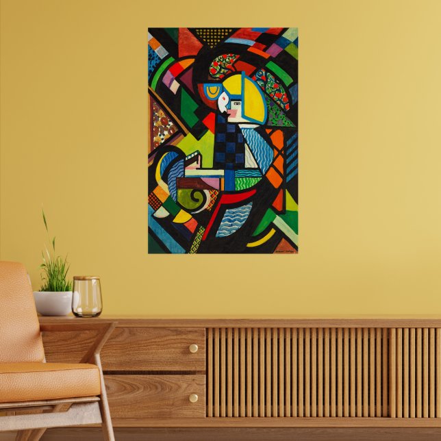 Affiche Fille dans un rocher (Salon 2)