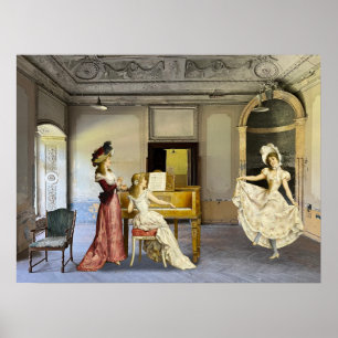 Affiche Fille dansante