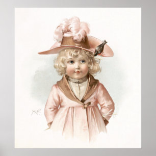 Affiche Fille d'automne de Maud Humphrey