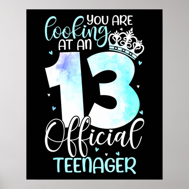 Affiche Fille de 13 ans Cute officielle Adolescente Naissa (Devant)