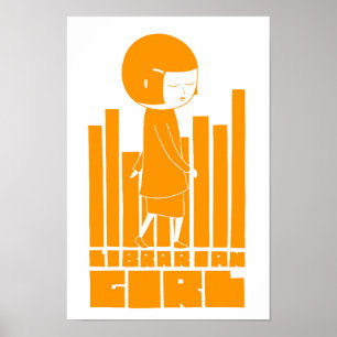 Affiche Fille de bibliothécaire