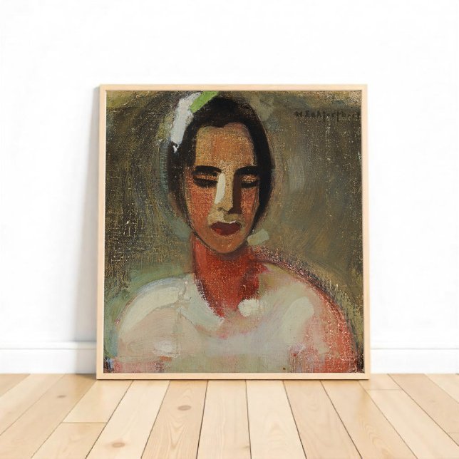 Affiche Fille de Californie, Helene Schjerfbeck (Créateur téléchargé)