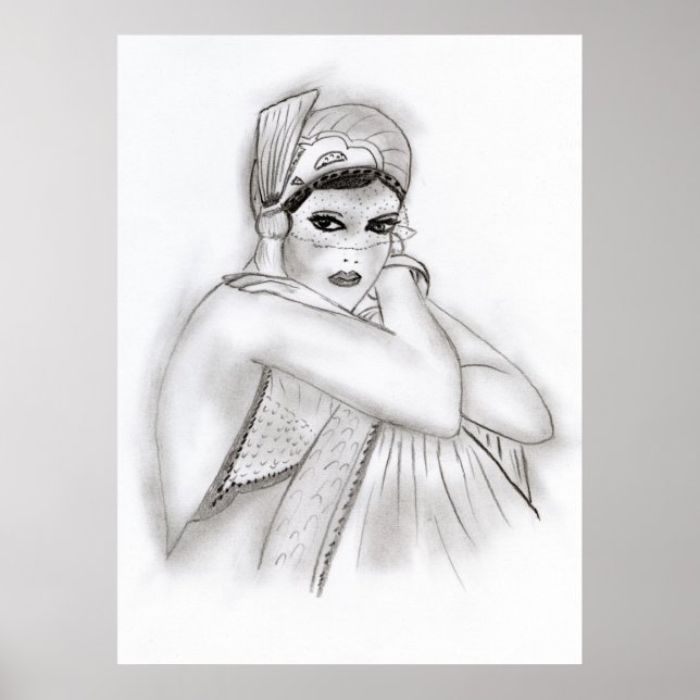 Affiche Fille de Flapper (Devant)