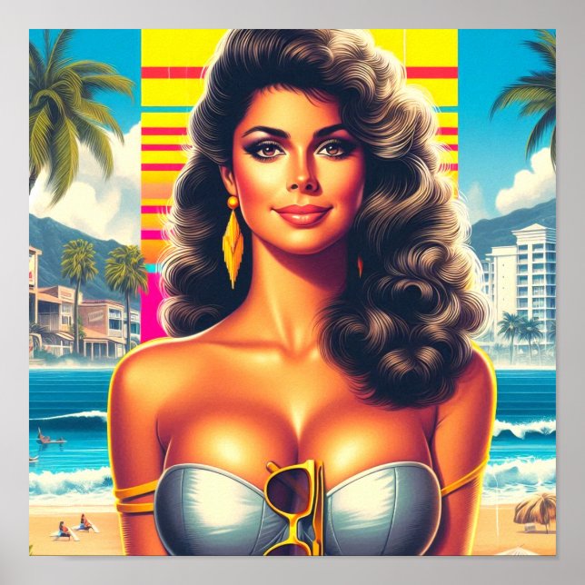 Affiche Fille de l'été 80 (Devant)