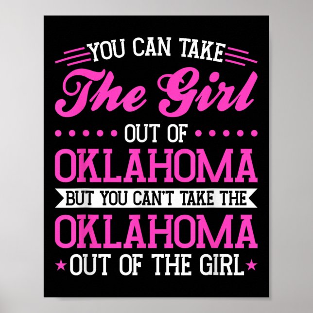Affiche Fille de l'Oklahoma ne peut pas éliminer l'Oklahom (Devant)