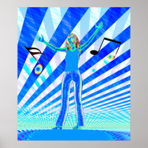 Affiche Fille de musique