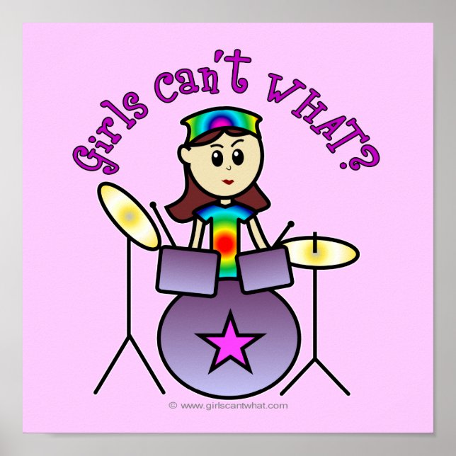 Affiche Fille de tambour léger (Devant)