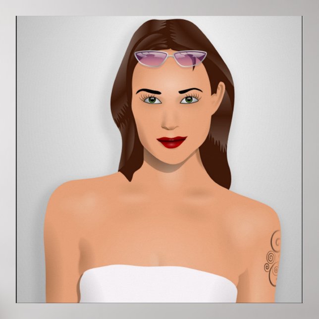 AFFICHE FILLE D'ÉTÉ (Devant)