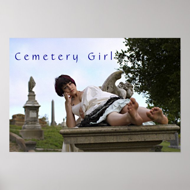 Affiche Fille du cimetière (Devant)