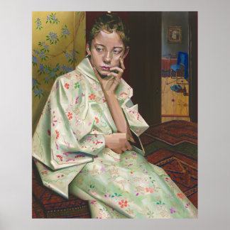 Affiche Fille en kimono – Hommage à Breitner & Geesje Kwak
