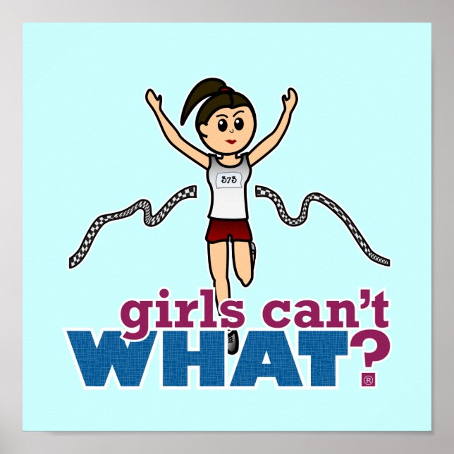 Affiche Fille en rouge (Devant)