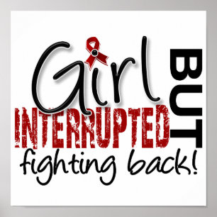 Affiche Fille Interrompue 2 Myélome multiple