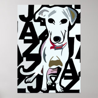 Affiche Fille Jazzy