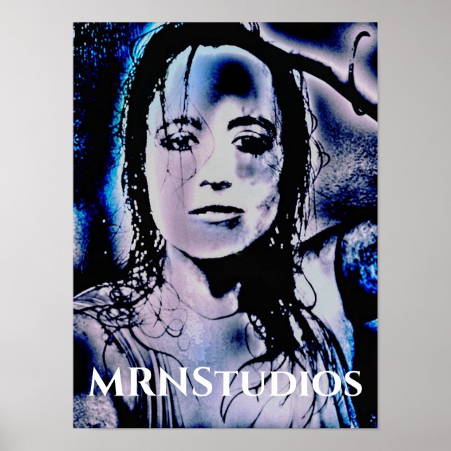 Affiche Fille numérique (Devant)