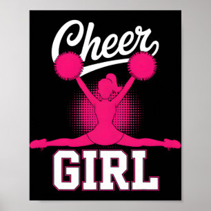 Affiche Fille pom-pom girl animation pom-pom girl _1