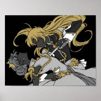 Affiche Fille révolutionnaire Utena | Anthy et Utena |