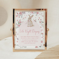 Fille Un Baby shower De Lapin Diapeurs De Nuit Tar