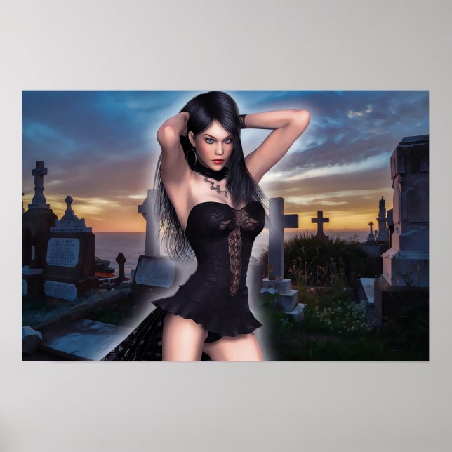 Affiche Fille Vampire (Devant)