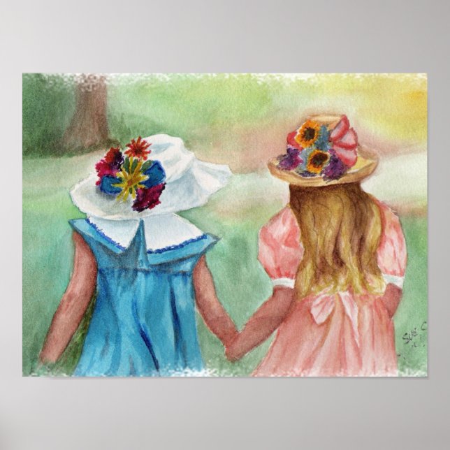 Affiche Filles amies pour toujours (Devant)