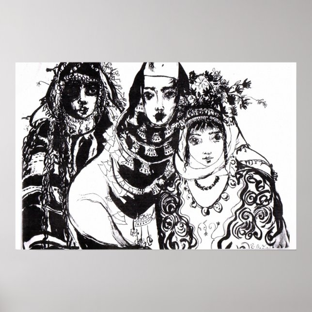 AFFICHE FILLES ANATOLIENNES (Devant)