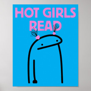 Affiche Filles Chaudes Lisent