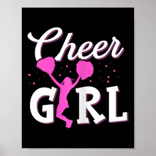 Affiche Filles de pom-pom girls drôles Femmes Maman de pom