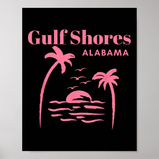 Affiche Filles de vacances de Gulf Shores Alama (Devant)