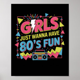 Affiche Filles drôles veulent juste s'amuser Incroyable 70