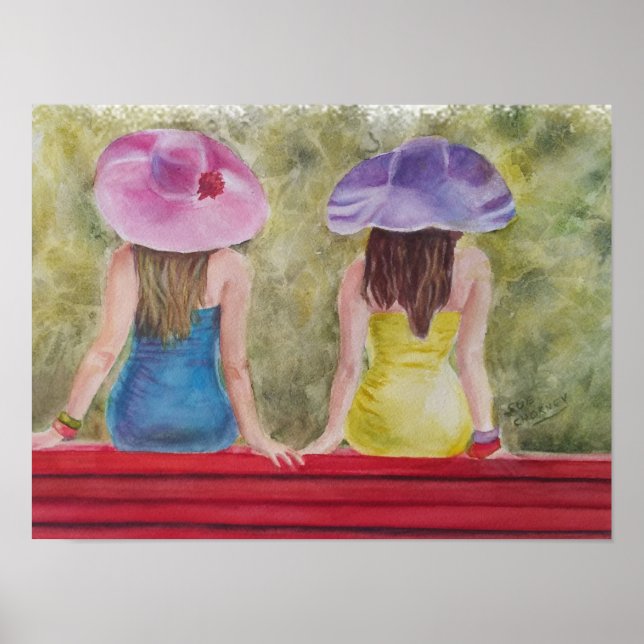 Affiche Filles exceptionnelles et élégantes (Devant)