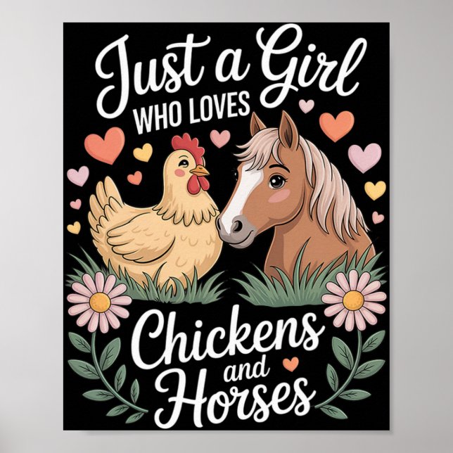 Affiche Filles Femmes Agricultrices Juste Une Fille Qui Ai (Devant)