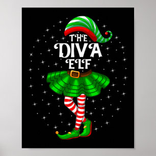 Affiche Filles Filles Filles Fille Maman Le Diva Elf