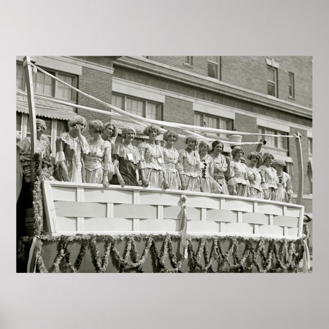 Affiche Filles Fleurs d'Apple, 1925 (Devant)