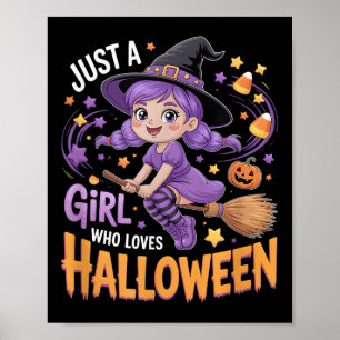 Affiche Filles Halloween