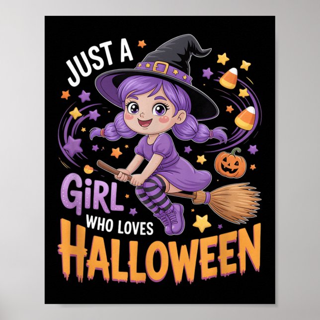 Affiche Filles Halloween (Devant)