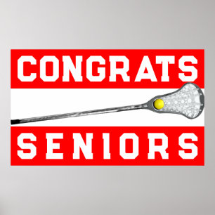 Affiche Filles Lacrosse Nuit senior