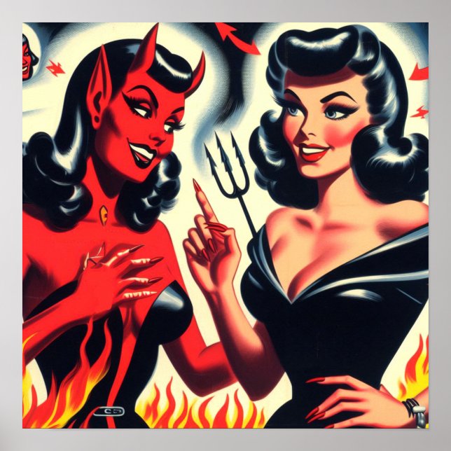 Affiche Filles maléfiques (Devant)