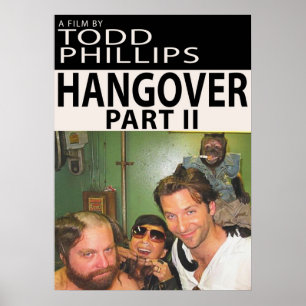 Affiche Film alternatif de la partie II du hangover