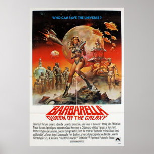 Affiche Film Barbarella original