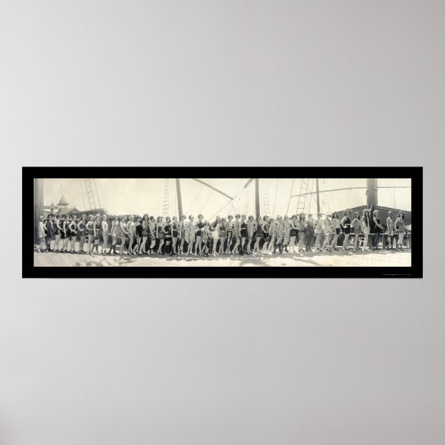 Affiche Film Beautés de bain Photo 1924 (Devant)