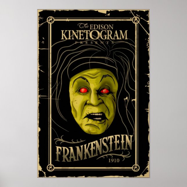 Affiche Film classique Frankenstein 1910 (Devant)