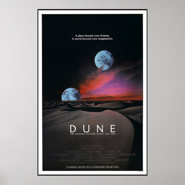 Affiche Film de dune (Devant)