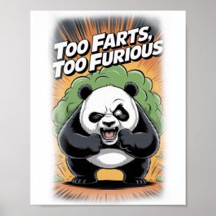 Affiche Film de parodie drôle sur un fond blanc