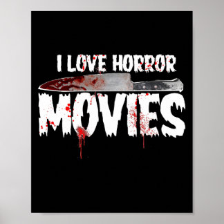 Affiche Film d'horreur vintage