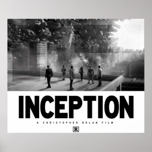 AFFICHE FILM D'INCEPTION