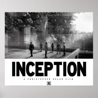 AFFICHE FILM D'INCEPTION