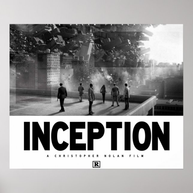 AFFICHE FILM D'INCEPTION (Devant)